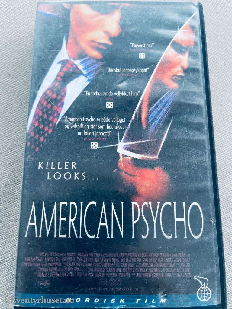 American Psycho. 2000. Vhs Fra Utleie.