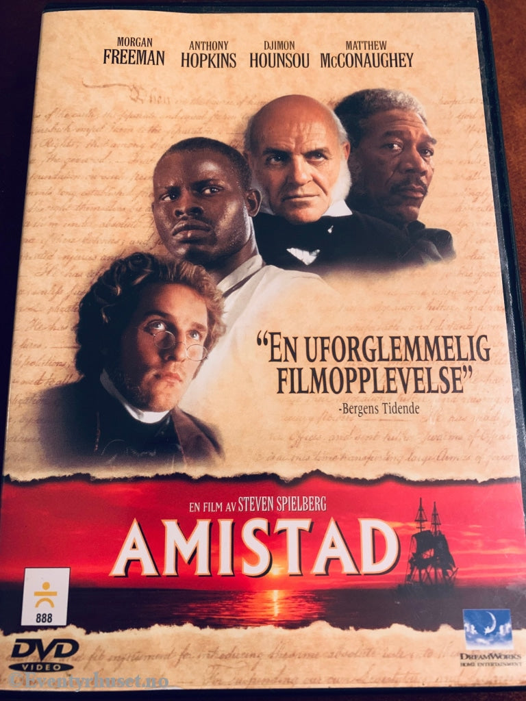 Amistad. 1997. Dvd. Dvd