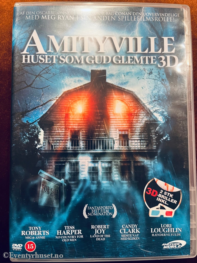 Amityville - Huset Som Gud Glemte 3D. 1983. Dvd. Dvd