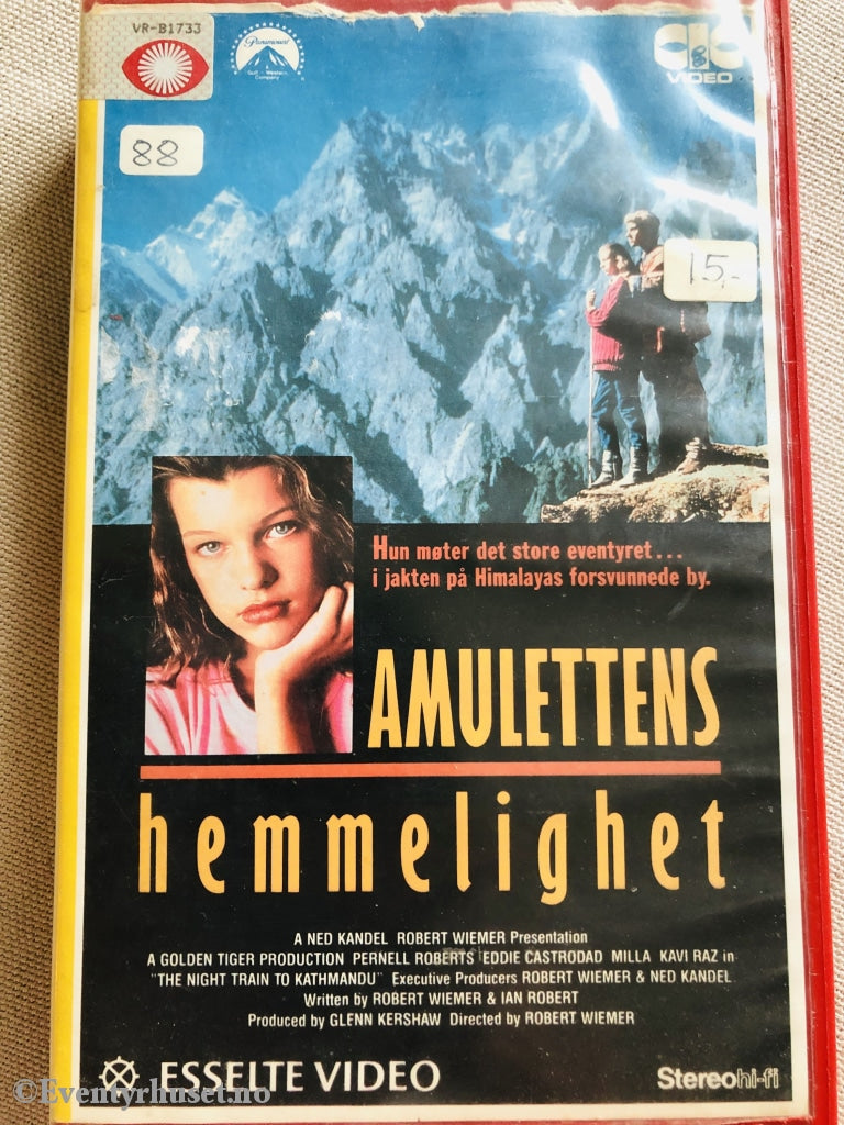 Amulettens Hemmelighet. 1988. Vhs Big Box.