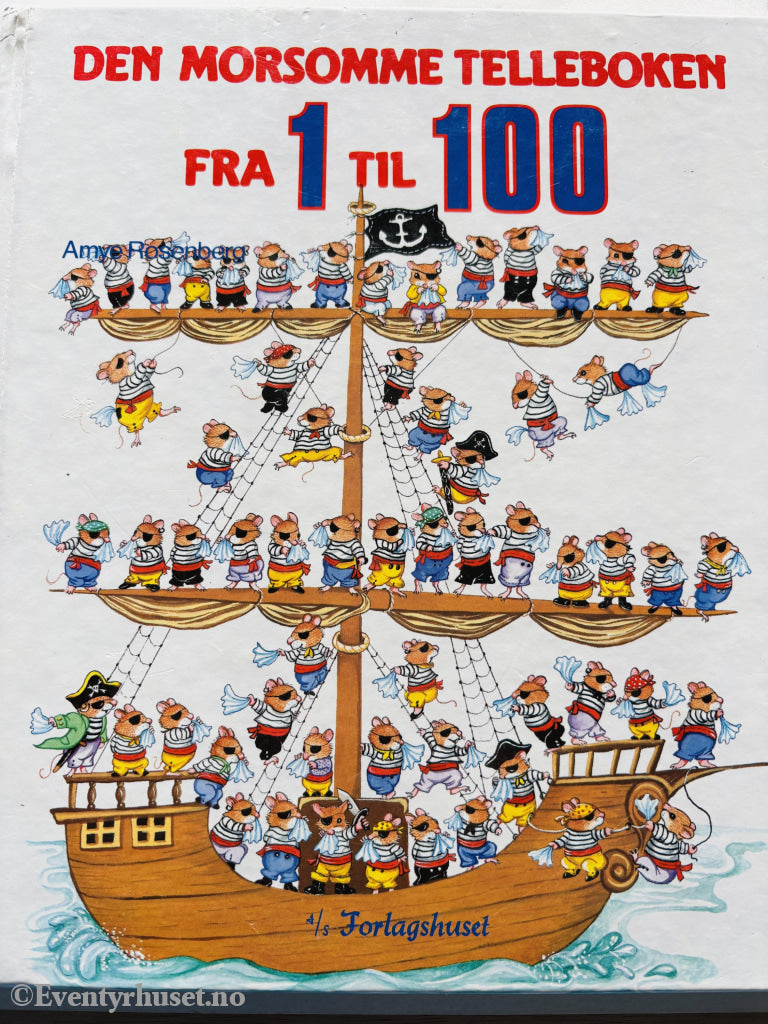 Amy Rosenberg. Den morsomme telleboken fra 1 til 100. 1984. Barnebok.