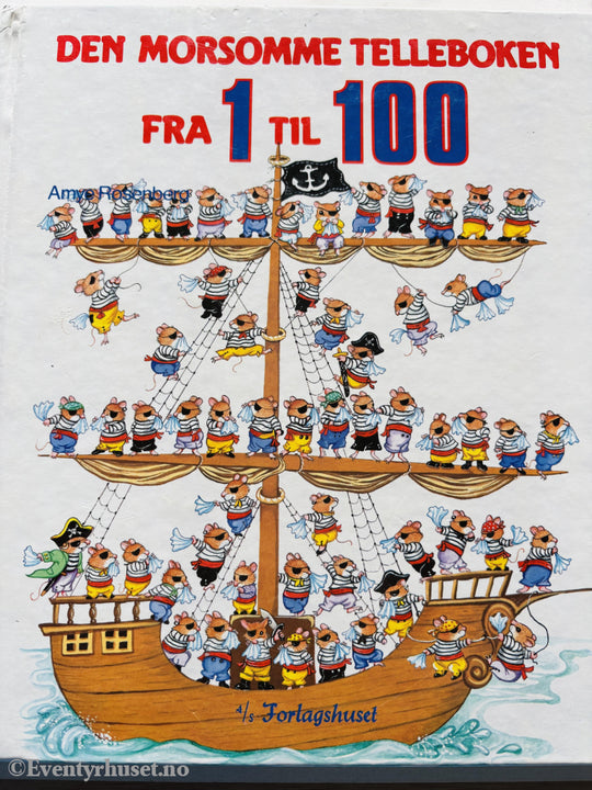 Amy Rosenberg. Den morsomme telleboken fra 1 til 100. 1984. Barnebok.