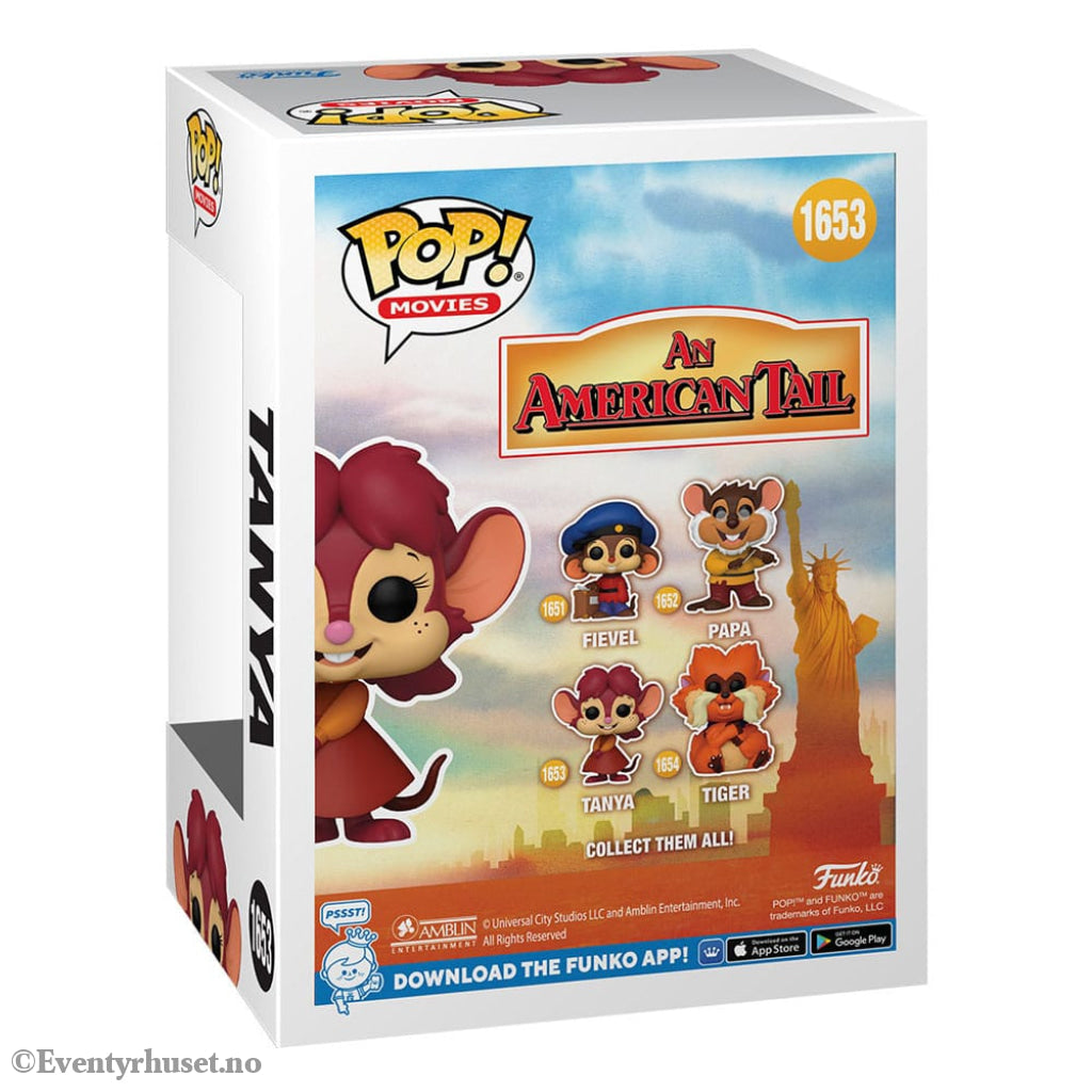 An American Tail POP! Movies Vinyl Figure Tanya 9 cm Collectibles