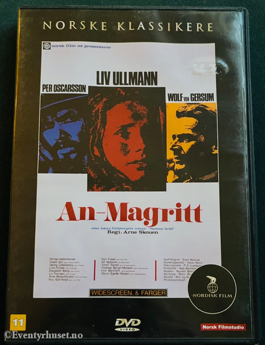 An-Magritt (Norske Klassikere). 1969. Dvd. Dvd