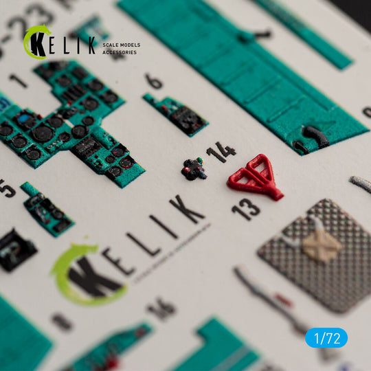 MiG-23MLD -  interior 3D decals for ClearProp