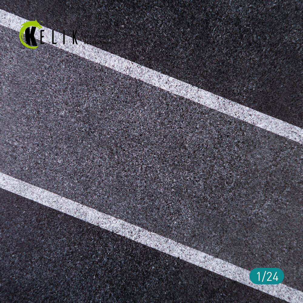 Asphalt road 24 Hours of Le Mans type 3 Base - Acrylic 3 mm (180 x 357 mm)