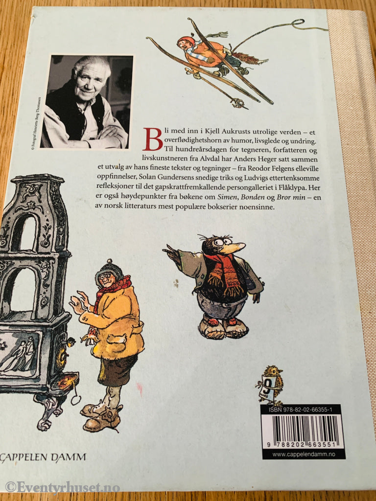 Anders Heger. Kjell Aukrusts verden. Bok. Fortelling