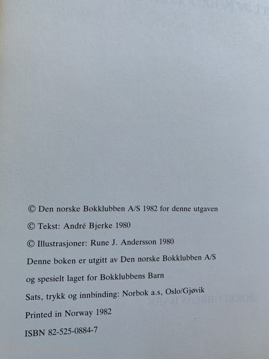 André Bjerke. 1982. Moro-Vers. Fortelling