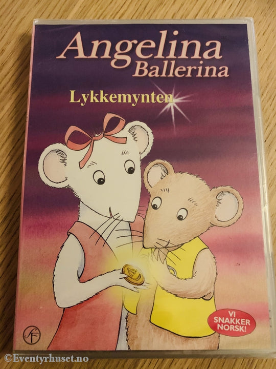 Angelina Ballerina. 2000. Lykkemynten. Dvd Ny I Plast!