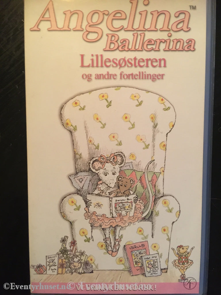 Angelina Ballerina - Lillesøsteren Og Andre Fortellinger. 2000. Vhs. Vhs