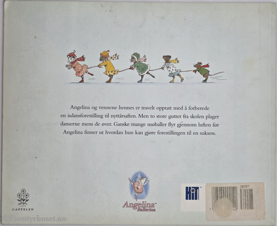 Angelina på skøyter. . Hefte.