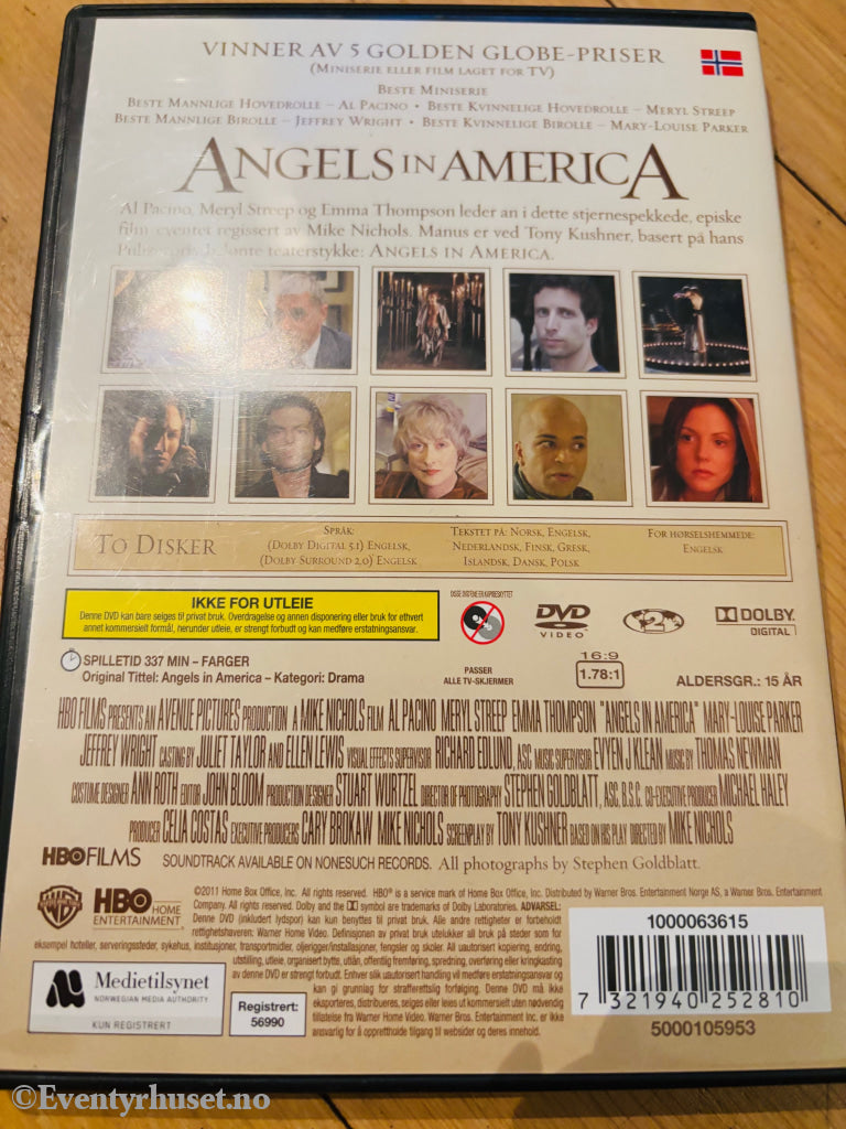 Angels in America. DVD.