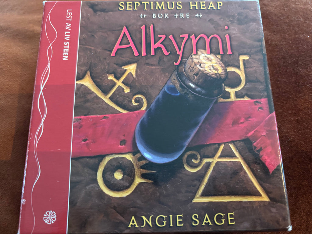 Angie Sage – Septimus Heap: Alkymi. Lydbok på CD.