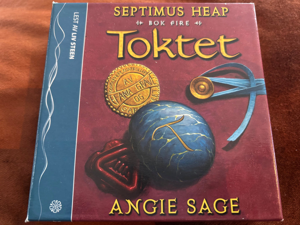 Angie Sage – Septimus Heap: Toktet. Lydbok på CD.