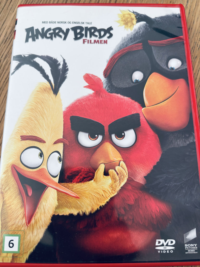 Angry Birds Filmen. DVD.