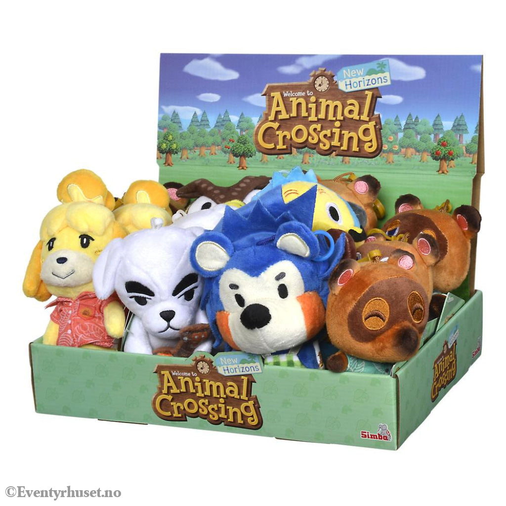 Animal Crossing Plush Keychains Residents 15 cm Assortment (12) Fashion & Accessories