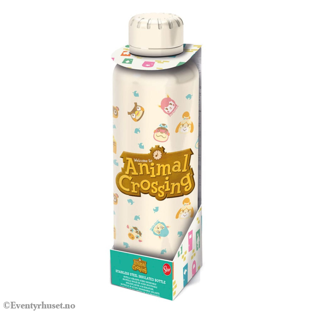 Animal Crossing Water Bottle Logo Home & Gifts