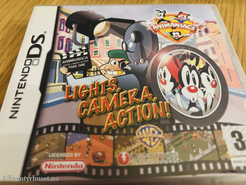 Animaniacs: Lights, Camera, Action! . Nintendo DS.