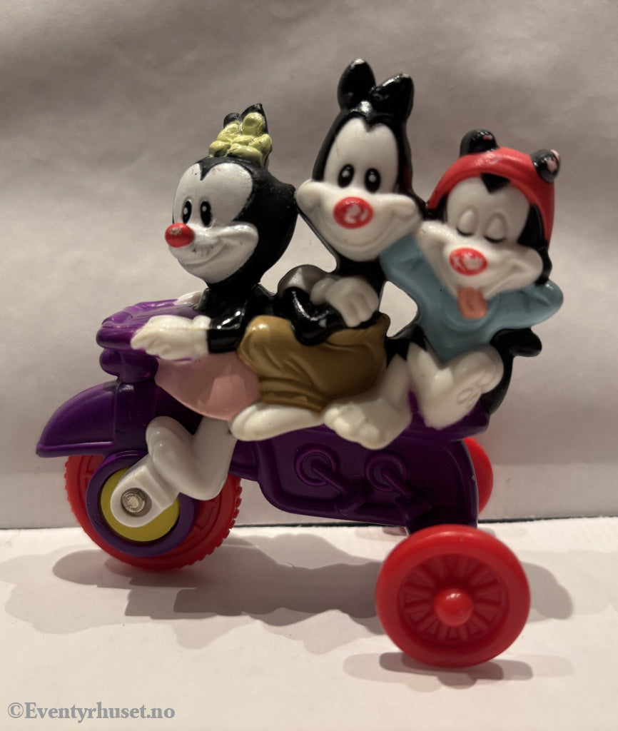 Animaniacs Yakko/Wakko/Dot Tricycle Toy (1990-tallet)