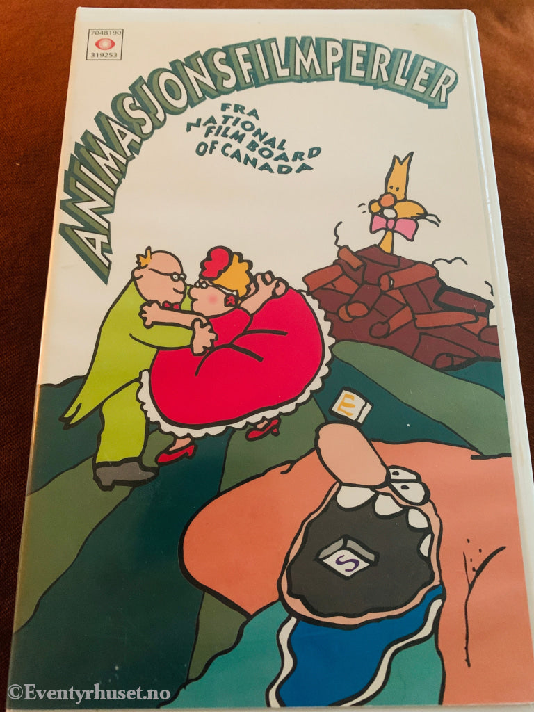 Animasjonsfilmperler. 1983. VHS Big Box.