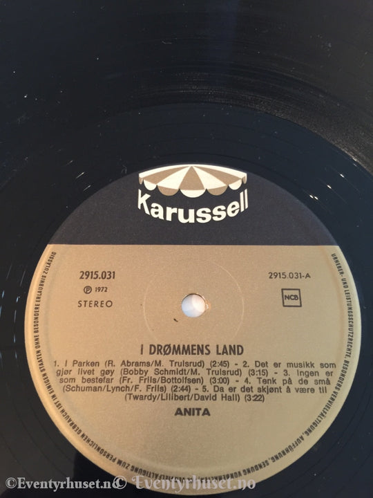 Anita. I Drømmens Land. 1972. Lp. Lp Plate