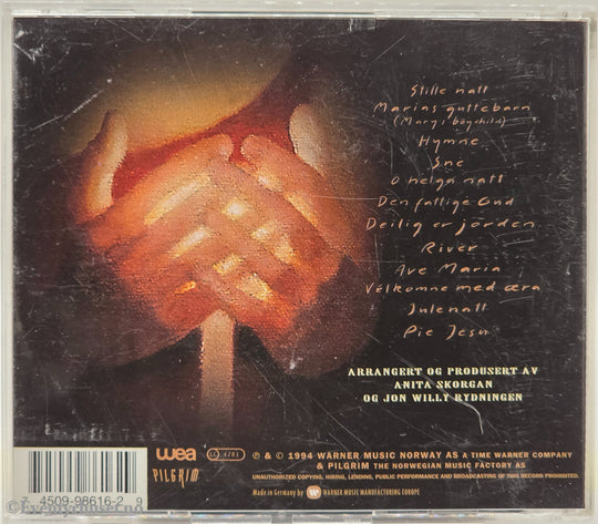 Anita Skorgan - Julenatt 1994 . Musikk-CD.