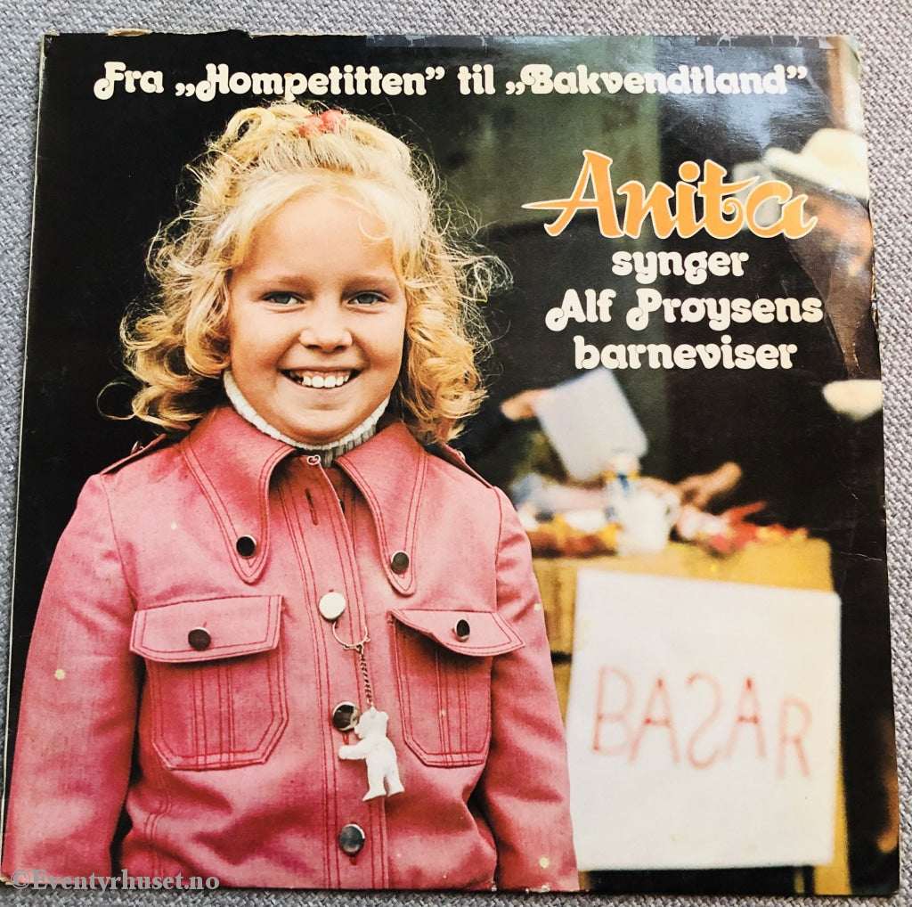 Anita Synger Alf Prøysens Barneviser. 1971. Lp. Lp Plate