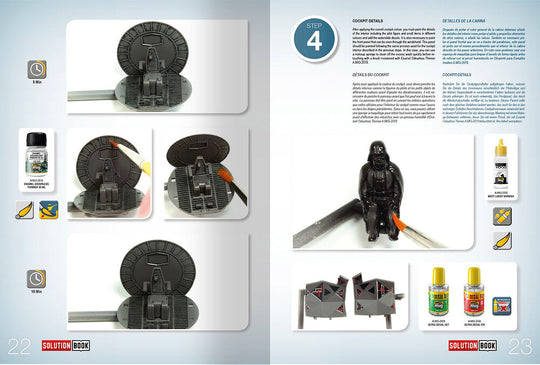 SOLUTION BOOK 05 - How to Paint Imperial Galactic Fighters (English, Castellano, Français, Deutsch)