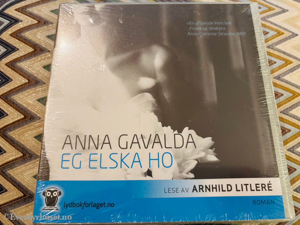 Anna Gavalda. Eg elska ho. Lydbok på 4 CD. Ny i plast!