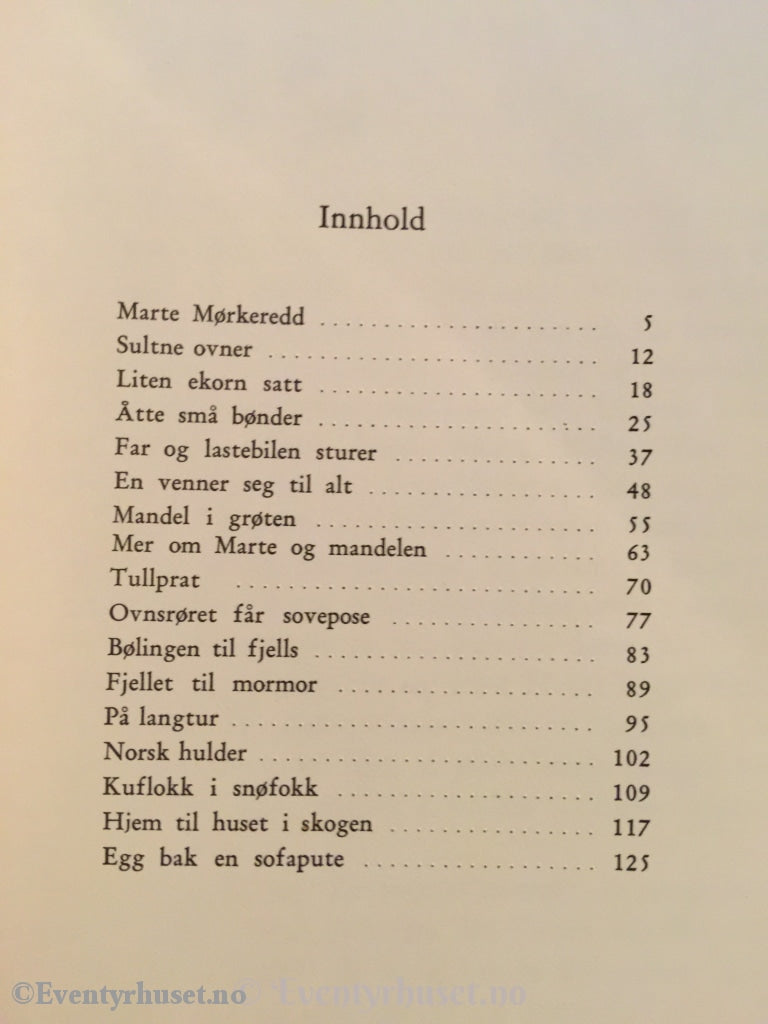 Anne Cath. Vestly. 1959. Marte Og Mormor & Morten. Førsteutgave. Fortelling