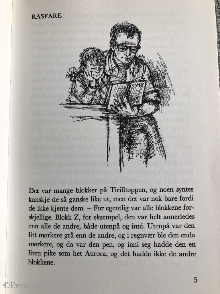 Anne-Cath. Vestly. 1968. Aurora Og Den Vesle Blå Bilen. Fortelling