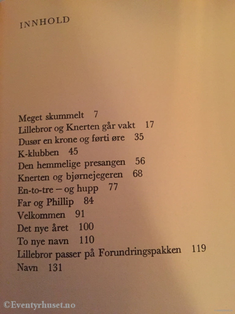 Anne-Cath. Vestly. 1981. Knerten Og Forundringspakken. Fortelling