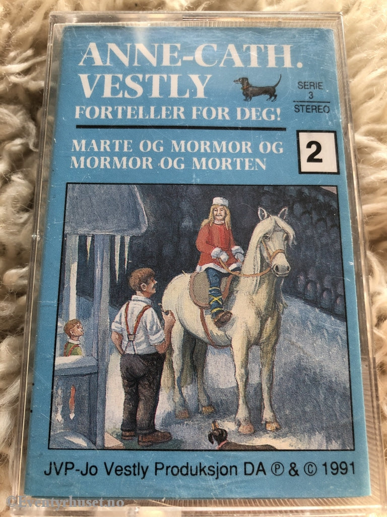 Anne-Cath. Vestly. 1991. Marte Og Mormor Morten. Kassett 2. Kassettbok