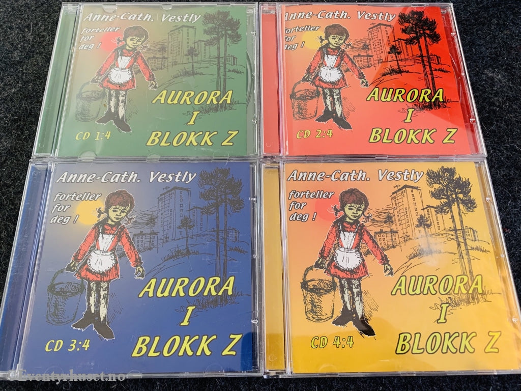 Anne-Cath. Vestly. Aurora I Blokk Z. Lydbok På 4 Cd.