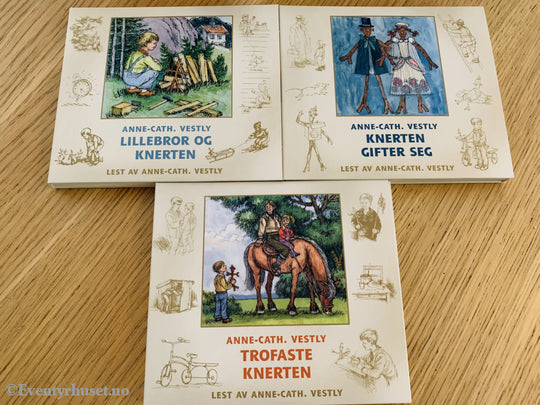 Anne-Cath. Vestly. Knerten. Lydbok/pekebok På 12 Cd. Lydbok