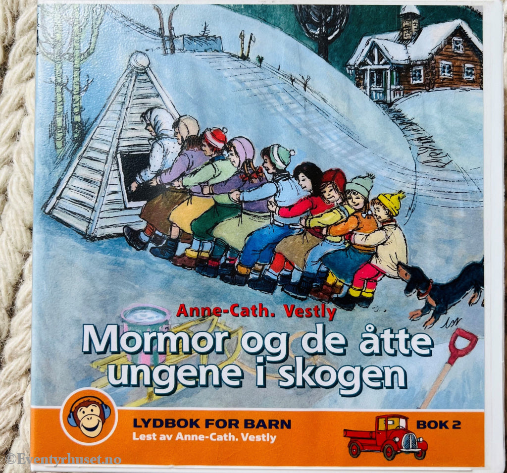 Anne-Cath. Vestly. Mormor Og De Åtte Ungene I Skogen. Bok 2. Lydbok På 4 Cd.