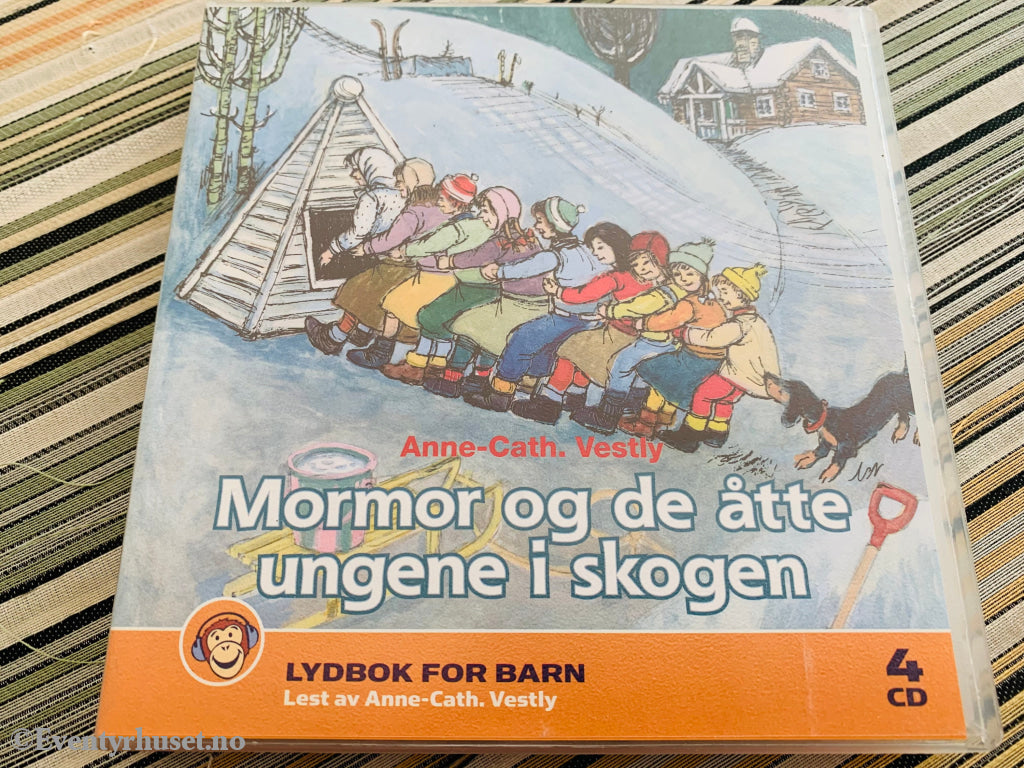 Anne-Cath. Vestly. Mormor Og De Åtte Ungene I Skogen. Lydbok På 4 Cd.