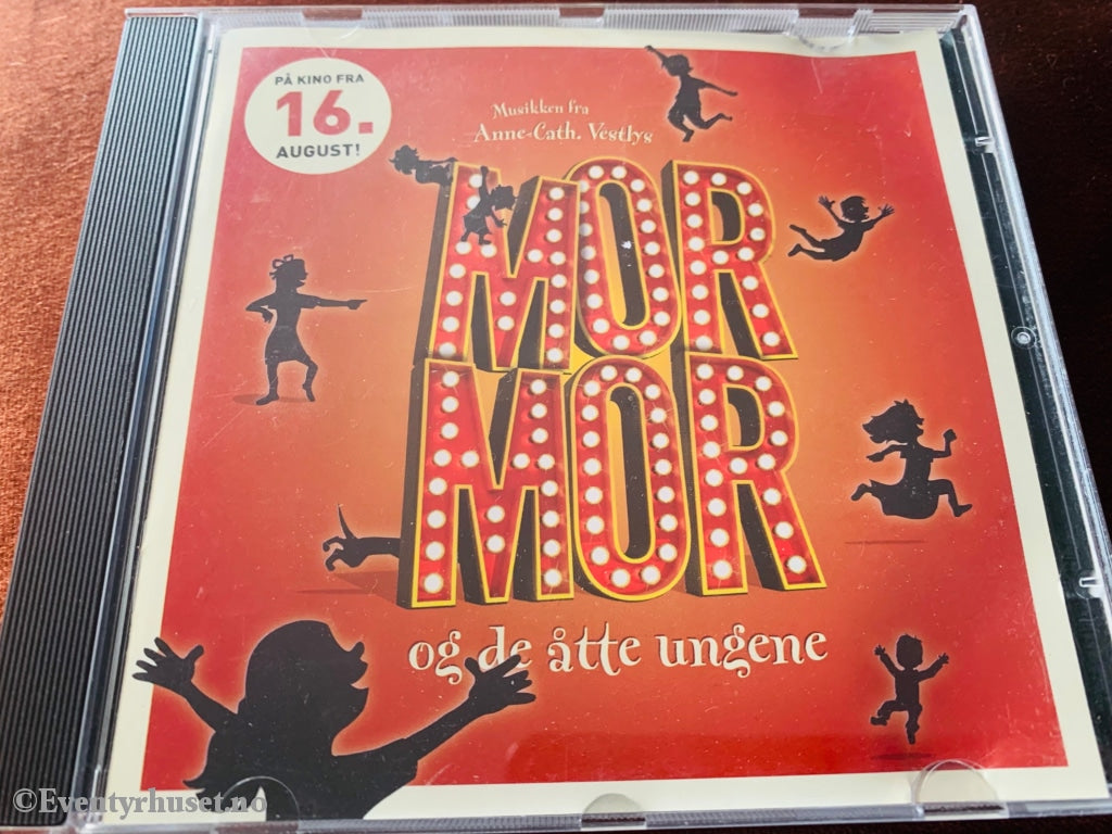 Anne-Cath. Vestly. Mormor Og De Åtte Ungene. Lydbok På Cd.