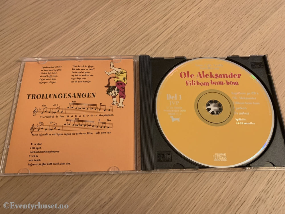 Anne Cath. Vestly. Ole Aleksander Filibom-Bom-Bom. Del 1. Cd. Lydbok