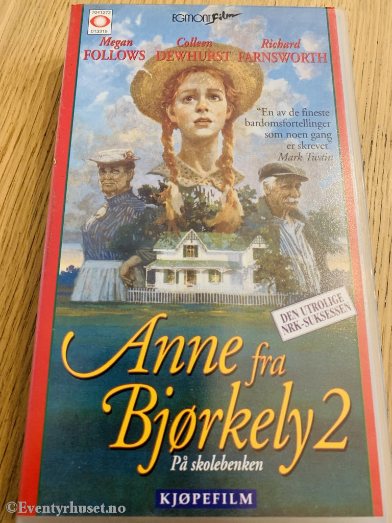 Anne Fra Bjørkely. Vol. 2. 1986. Vhs. Vhs