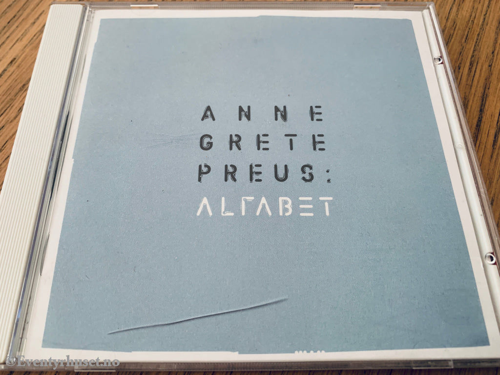 Anne Grete Preus – Alfabet. 2001. CD.