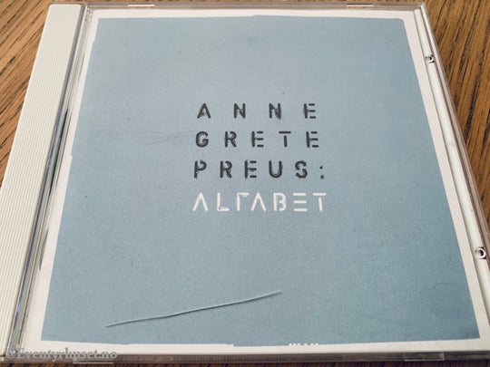 Anne Grete Preus – Alfabet. 2001. CD.