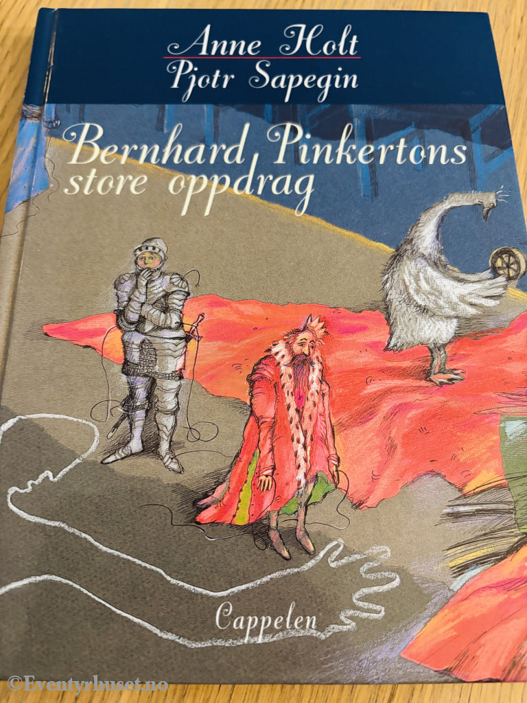Anne Holt & Pjotr Sapegin: Bernhard Pinkertons store oppdrag. Bok.