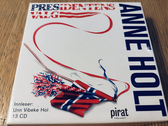 Anne Holt – Presidentens valg. Lydbok på CD.