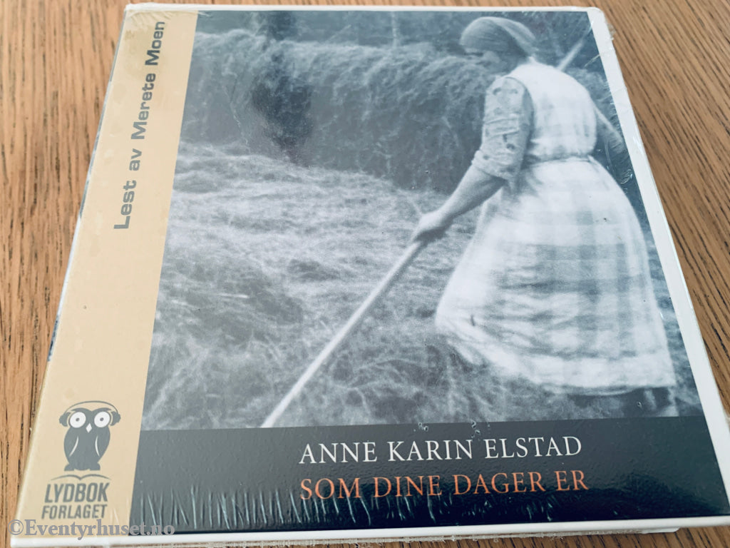 Anne Karin Elstad (2003). Som dine dager er. Lydbok på CD. Ny i plast!