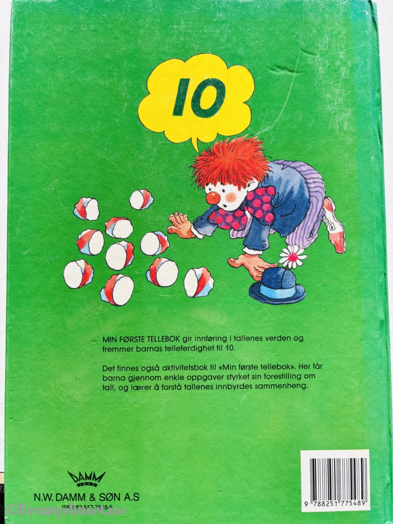 Anne-Lise Gjerdrum. Min første tellebok. 1987. Barnebok.