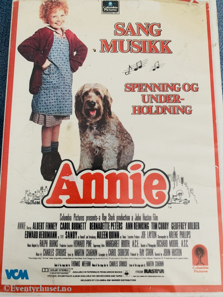 Annie. 1982. Beta (Kommer I Original Vcm Klikkboks).