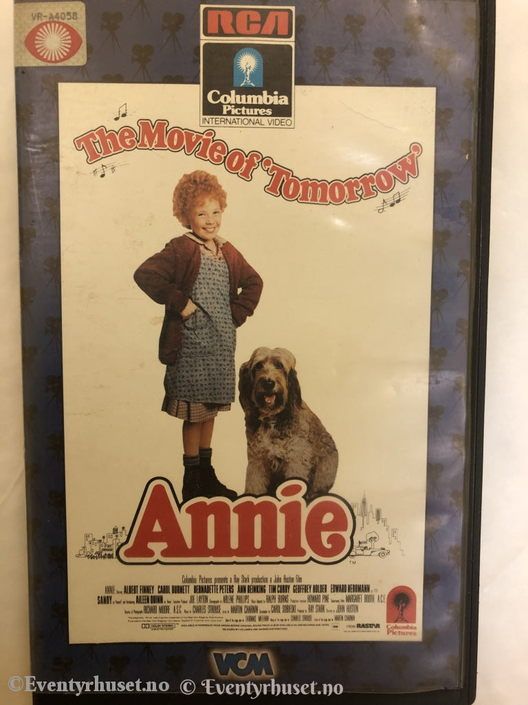 Annie. 1982. Vhs Big Box.