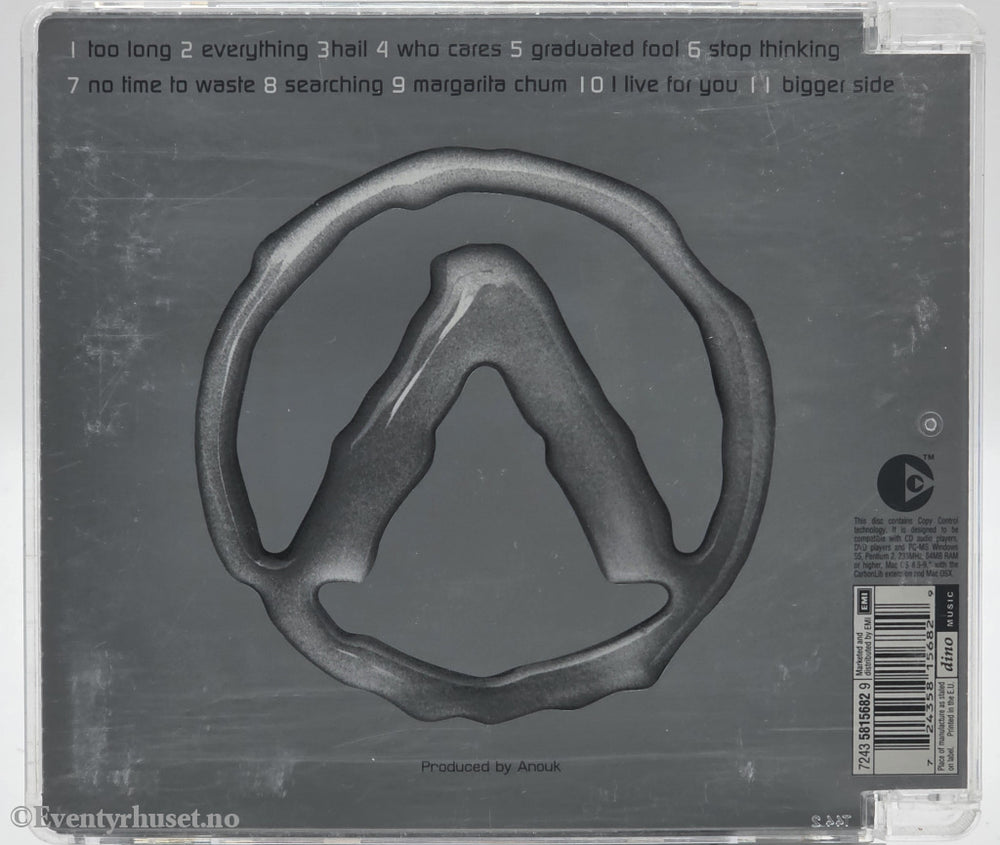 Anouk. 2003. Graduated Fool. CD.