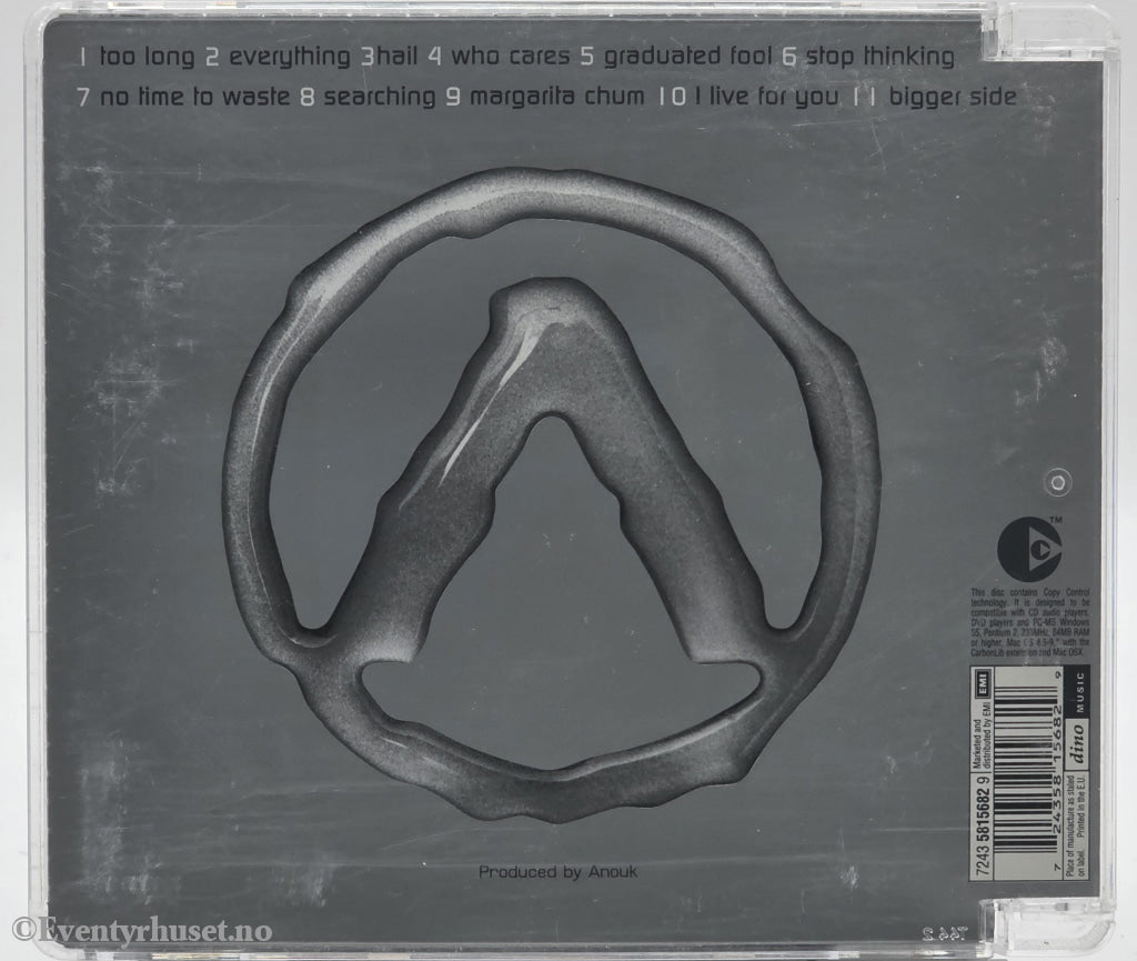 Anouk. 2003. Graduated Fool. CD.